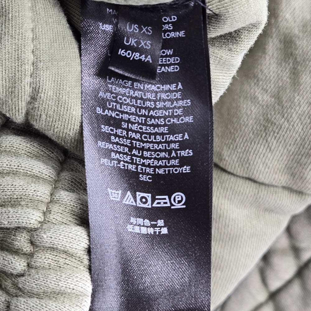 Free People Dolman Jacket Sage Quilted Cotton Bomber - Picture 13 of 16